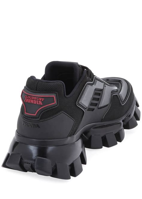 prada mens shoes with air bottom|prada cloudbust thunder sneakers.